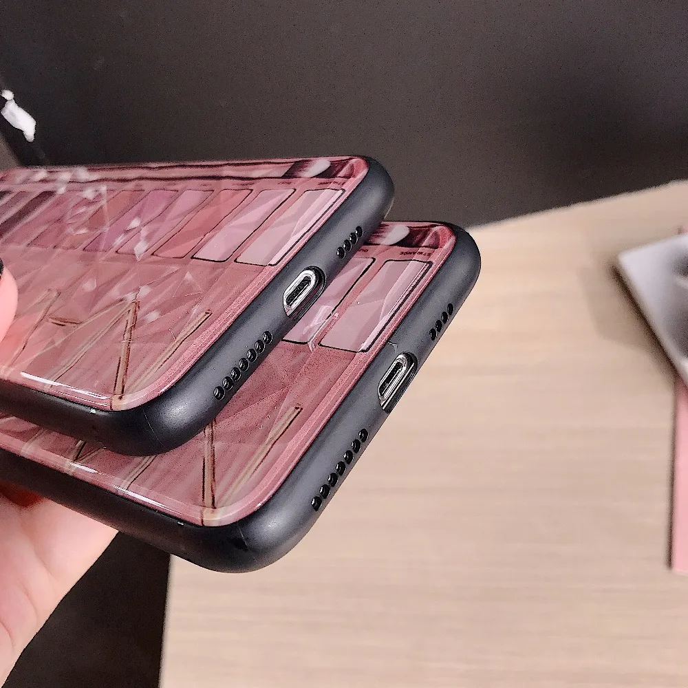 Elala 3D чехол для телефона с бриллиантами iPhone 6 s мягкий из ТПУ узором макияжа