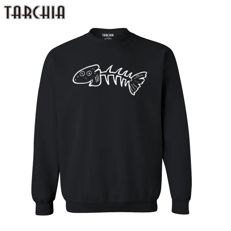 

TARCHIA 2021 Survetement Parental Personalized Old Fish Bones Pullover Boy Man Hoodies Homme Breaking Pirates Casual Sweatshirt