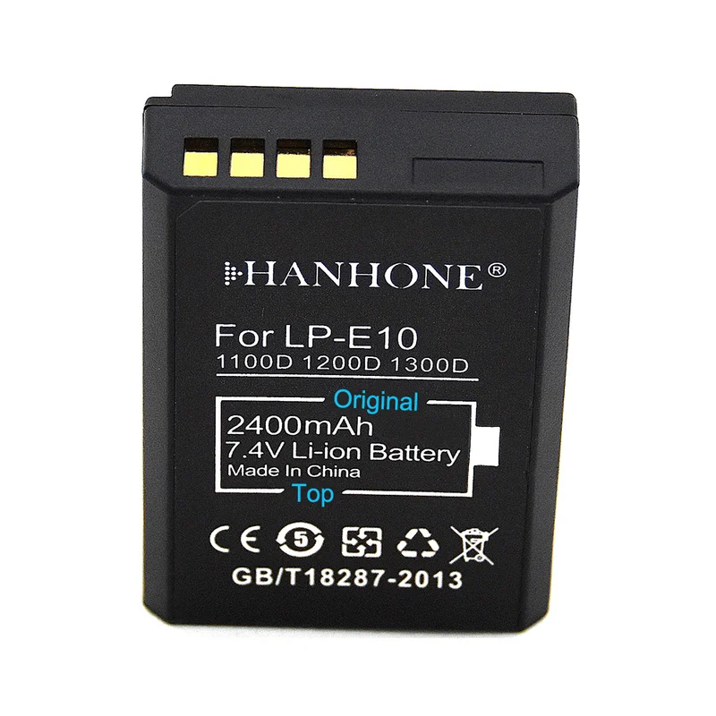 5PCS 2400mAh LPE10 LP-E10 LP E10 Camera Battery+LCD USB Charger For Canon EOS X50 1200D X80 1100D 1300D Kiss X70 Rebel T3 T5 T6 |