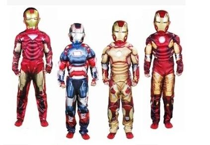 2015 горячая распродажа костюмы на Хэллоуин для мальчиков костюмированной