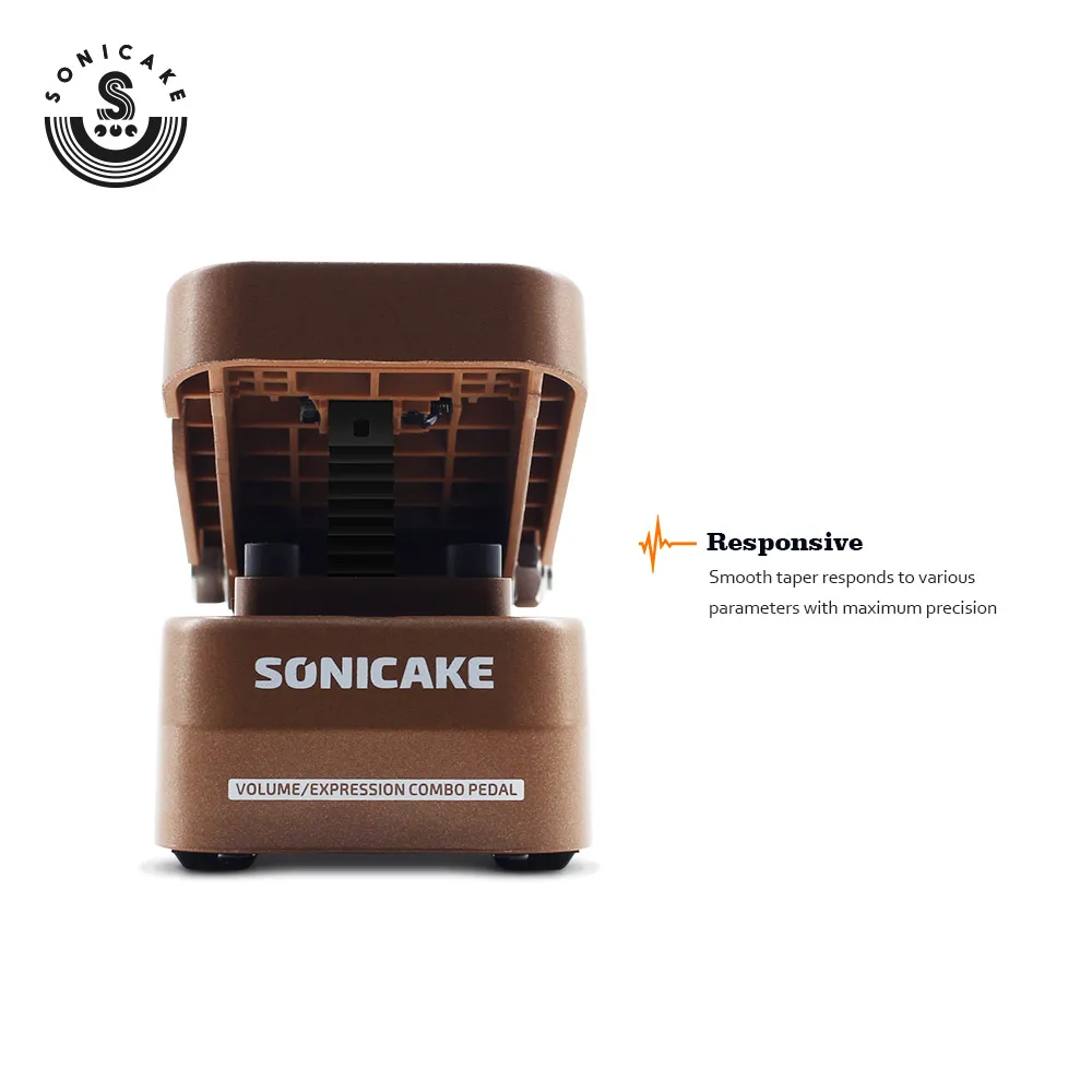 Sonicake пассивный регулятор громкости гитары педаль эффектов истинный аналоговый дизайн цепи жесткий пластик легкий корпус Rob QEP-02