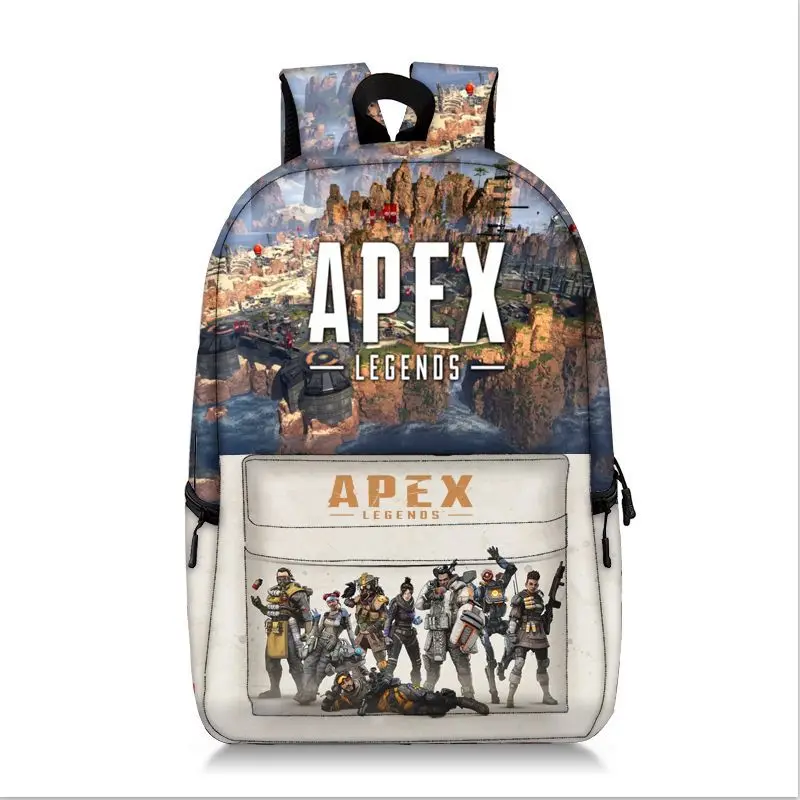 color3 Apex легенды игры принты Рюкзак школьников сумка для обувь девочек мальчиков рюкзаки mochila для женщин Дорожные сумки - Цвет: color3