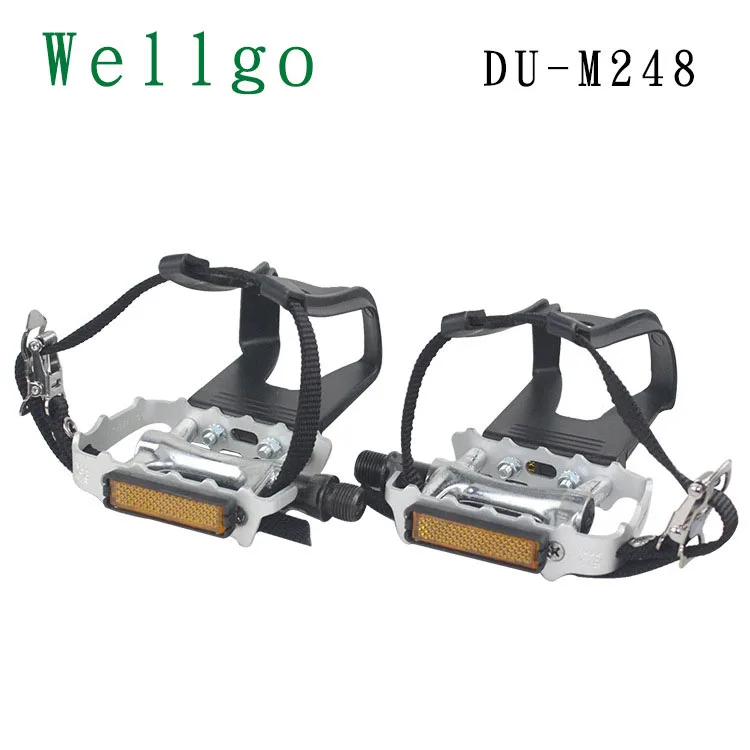 White Велопедали wellgo XPEDO Q291 для велосипеда, велосипедные педали, велосипедные педали bmx, запчасти для шоссейного горного велосипеда M248 DU с плоским подшипником для складной велосипедной педали - Цвет: White