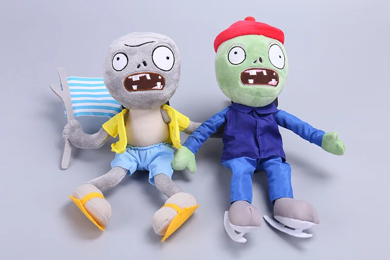 20 estilos plantas vs zombies Juguetes 12-28 см suave peluche mueca juguete para los nios regalos partido