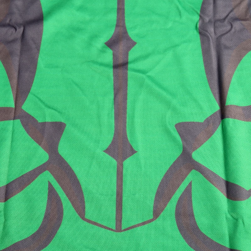 Green Masked Hero Mesh Ventilate 3D Superhero Man T Shirt Exercise Men Short Sleeve Skintight Bicycle Jersey | Мужская одежда