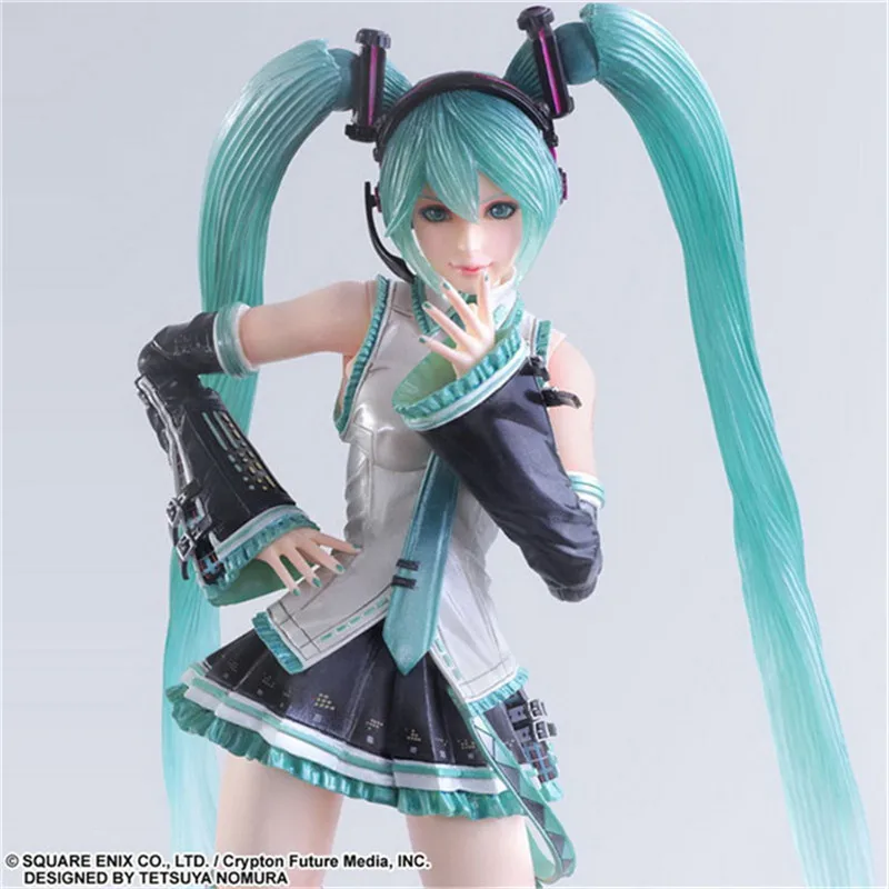 Экшн-фигурка Hatsune Miku ПВХ 27 см 10 23 дюйма игрушка в подарок для друзей кукла модель