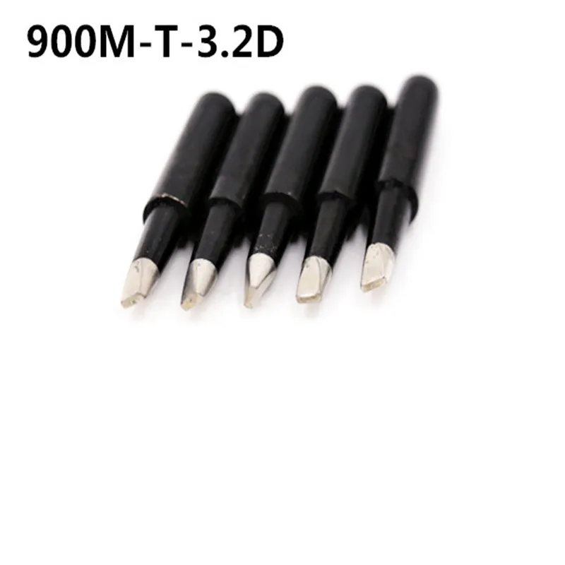 Наконечник для паяльника SZBFT 900M T 3.2D тип подковы 5 шт. 1.6D 2.4D 1.2D 1C 2C 3C|tip 900m-t|tip soldertips iron