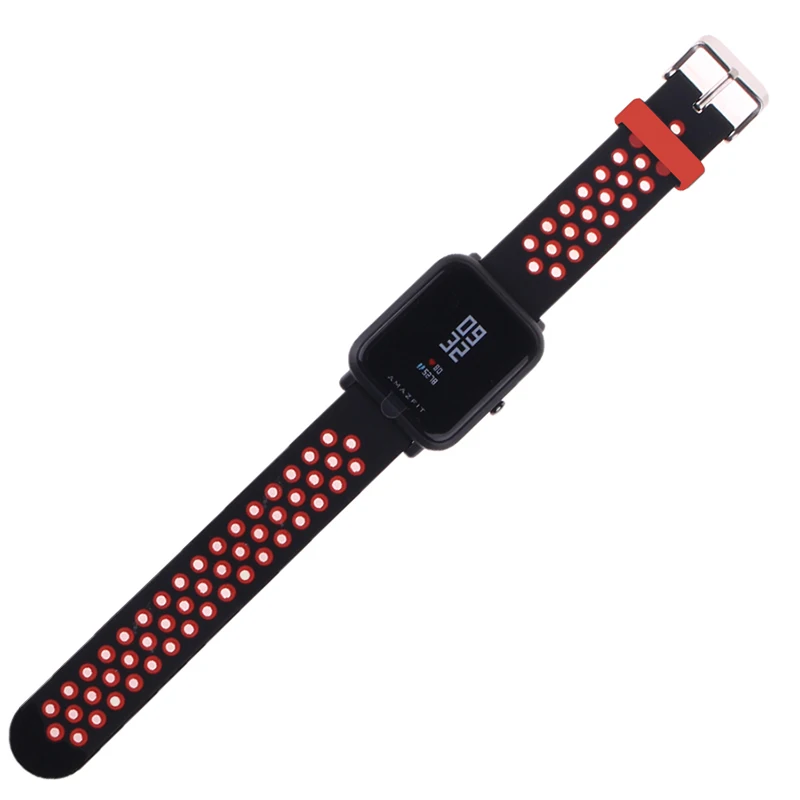 Оригинальный сменный ремешок для часов Xiaomi Huami Bip BIT PACE Lite Youth Двухцветный