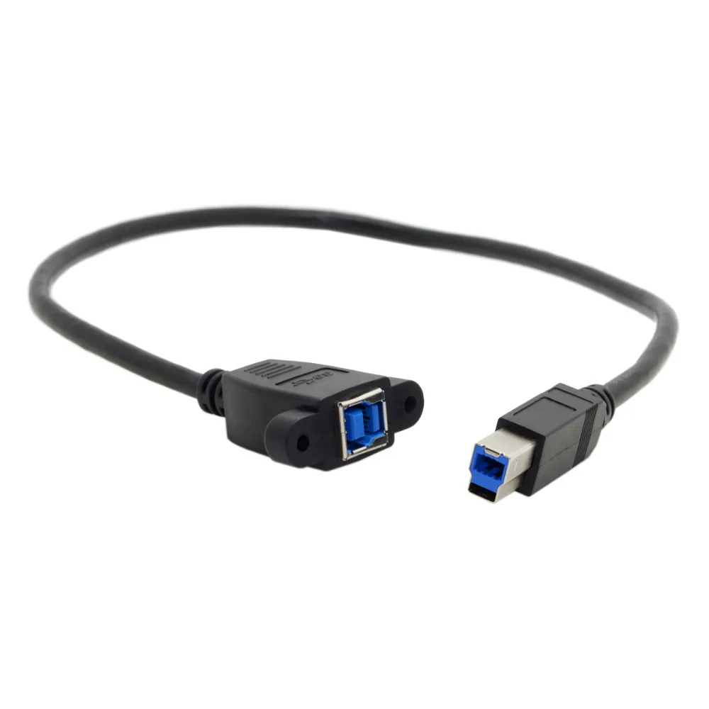 Chenyang супер Скорость USB 3 0 задней панели крепление B Женский на обоих концах для
