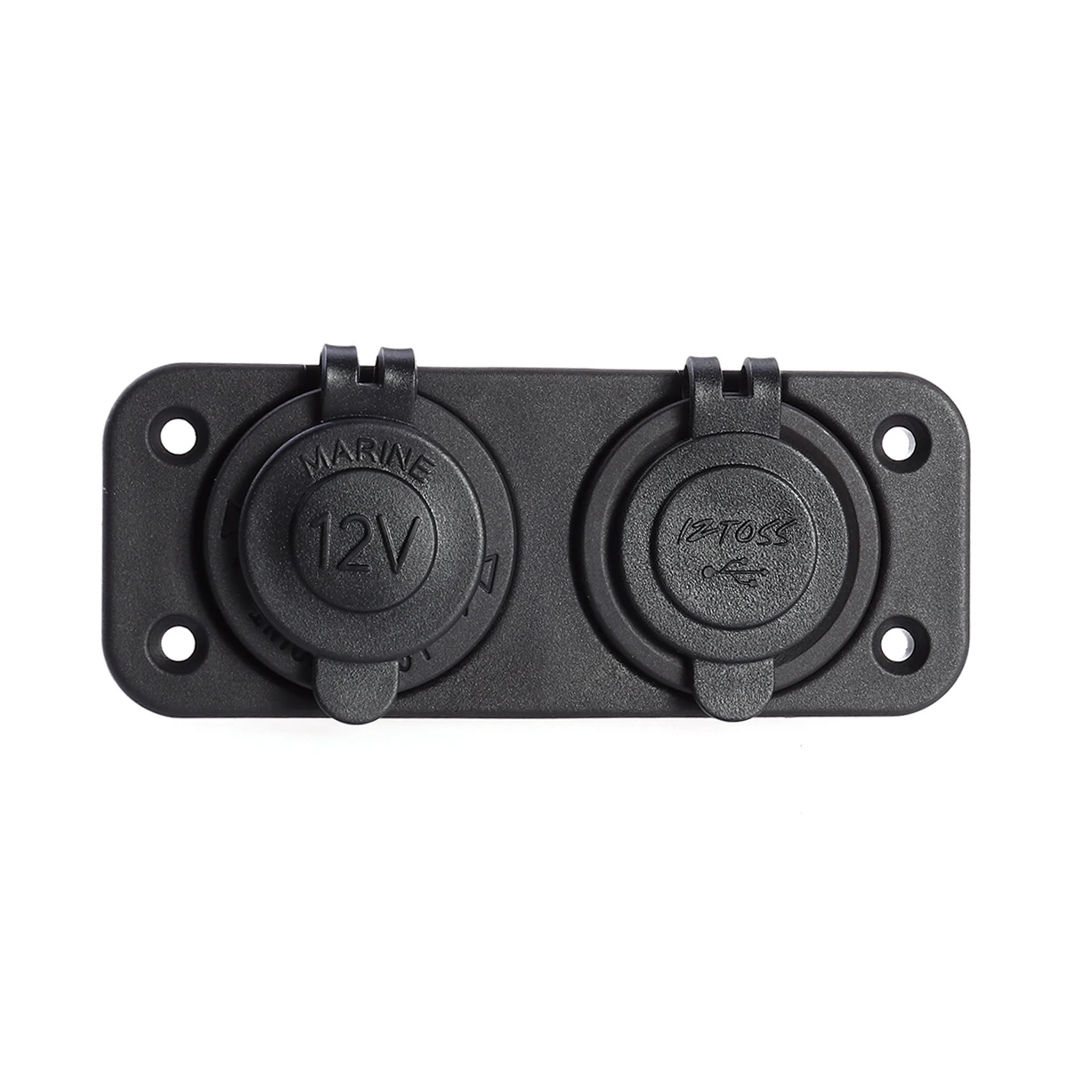 Двухцелевой DC 12V розетка для автомобильного прикуривателя сплиттер и двойной USB