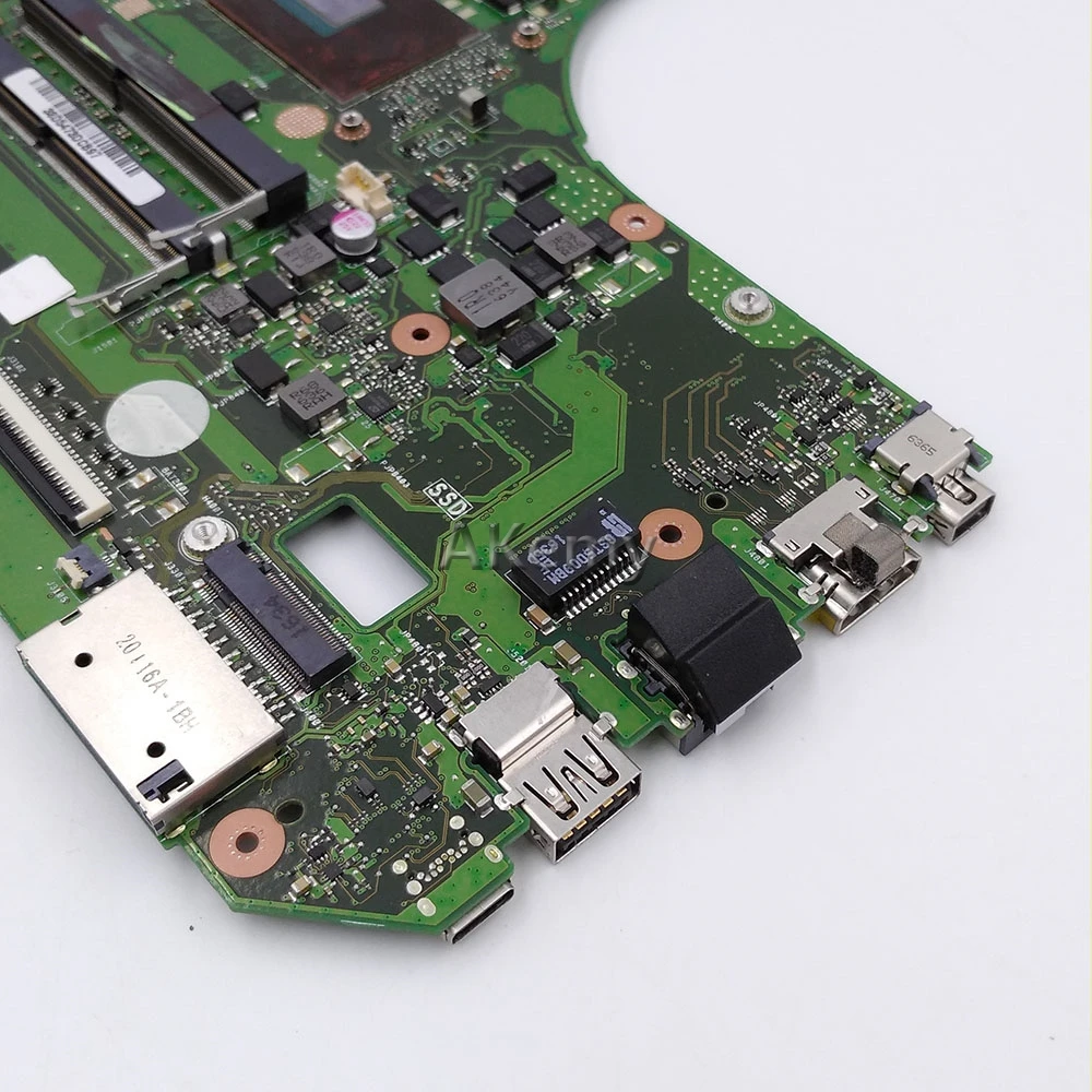 Akemy N552VX материнская плата для ноутбука For Asus VivoBook Pro N552V N552 тестовая оригинальная I7