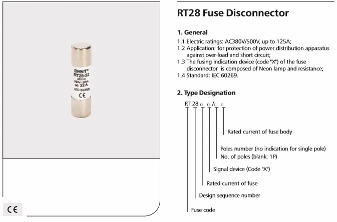 10 шт./лот CHINT RT28-32(RO15, RT14-20) 16A предохранитель 10X38 предохранитель плавкого ядра