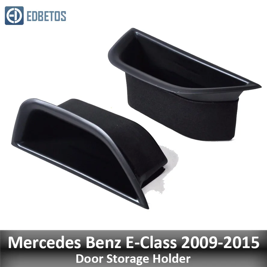 Для Mercedes Benz 2010- E класс W212 E200 E260 E320 дверная ручка контейнер держатель лоток коробка для хранения автомобильный Органайзер аксессуары