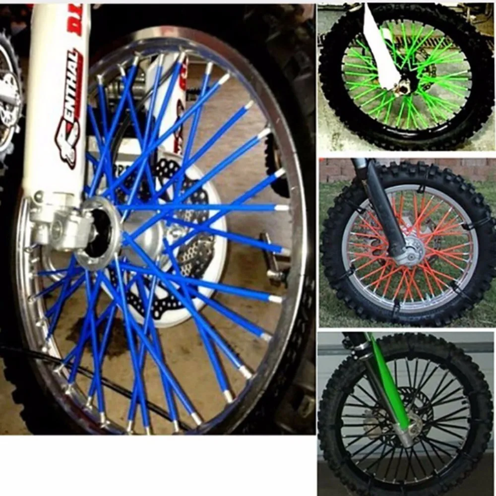 Zsdtrp 72 шт. Dirt Bike Enduro по бездорожью обода колеса говорил кожухи скины обложки KTM CR YZ KX