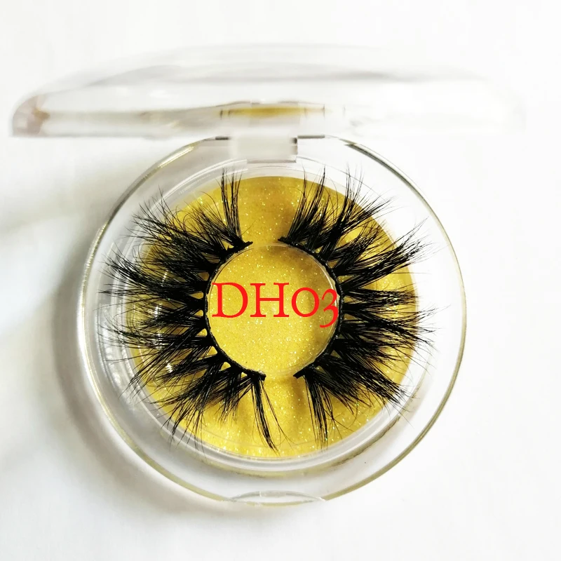 3d норковые волосы поддельные ресницы 100% толстый натуральный мех норки накладные