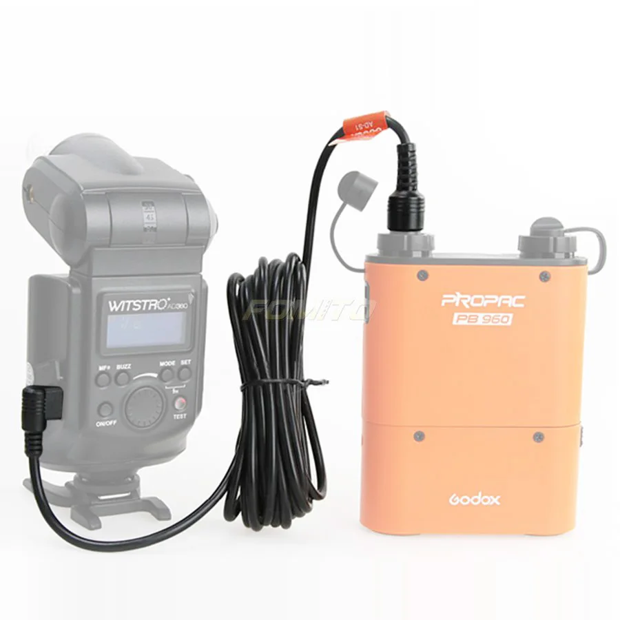 

Godox AD-S14 5 м Длина расширение Мощность кабель Шнур для вспышек WITSTRO AD180 AD360 Вспышка Speedlite