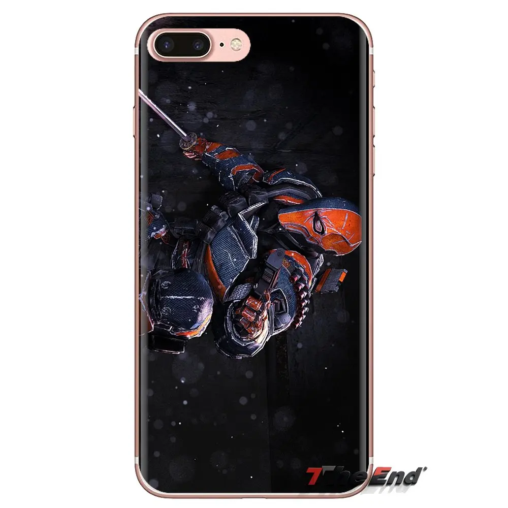 Deathstroke Terminator Slade Joseph For Sony Xperia Z Z1 Z2 Z3 Z5 compact M2 M4 M5 C4 E3 T3 XA Huawei Mate 7 8 Y3II TPU Bag Case |