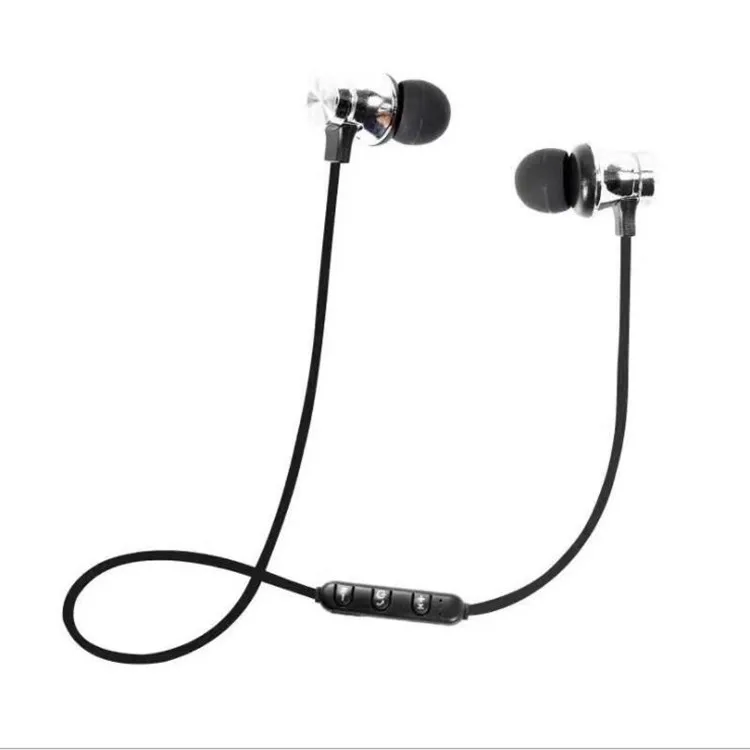 Серебристый Беспроводные наушники, наушники для бега, Bluetooth, стерео наушники с супер басами, наушники с защитой от пота, с микрофоном, гарнитура - Цвет: Серебристый