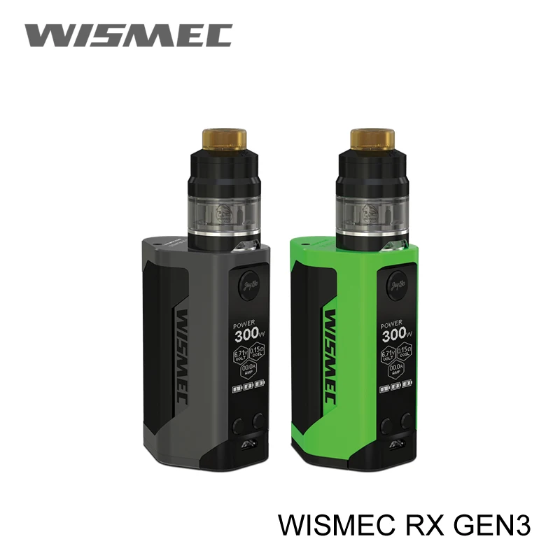 Оригинальный оформление Wismec Reuleaux RX GEN3 мод Большой Мощность электронная сигарета
