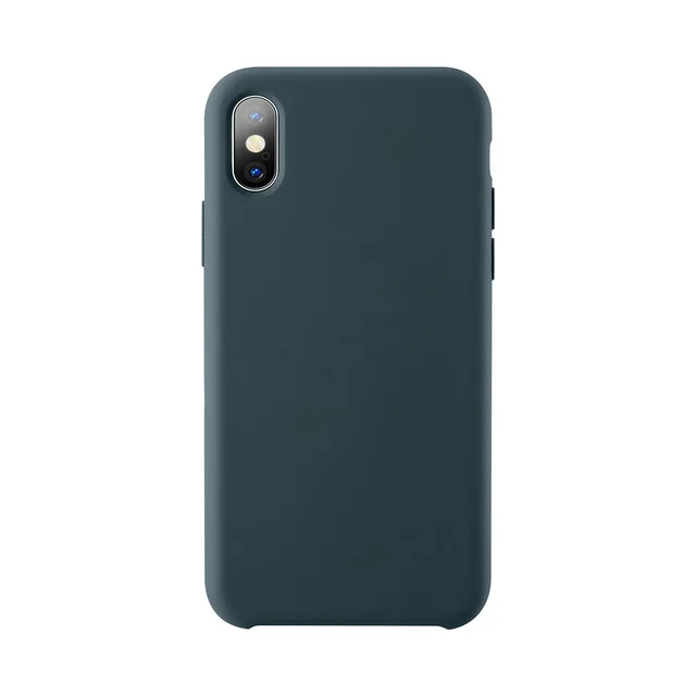 6 Цветной жидкий силиконовый чехол для iPhone 6 6s 7 8 Plus чехол для телефона для iPhone X XR XS MAX 7 8 6 6s чехол Чехол - Цвет: 6