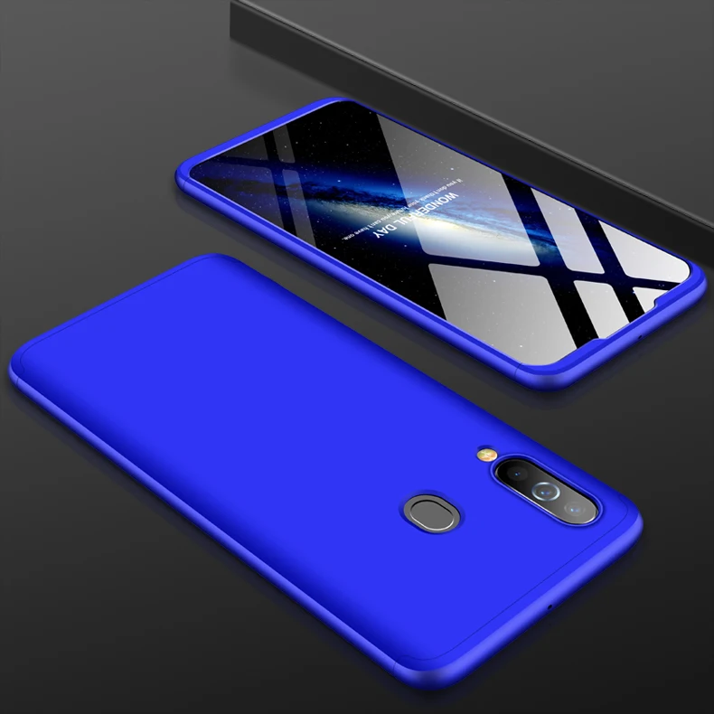Полный защитный чехол для Samsung A10 A20 A30 A40 A50 A60 A70, матовая задняя крышка для телефона Samsung Galaxy A70 A50 A30, жесткий защитный чехол