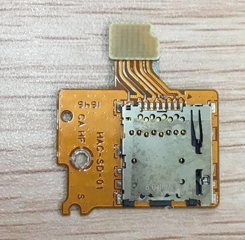 50 шт./лот оригинальный слот для карты памяти Micro SD TF гнездо чтения печатная плата