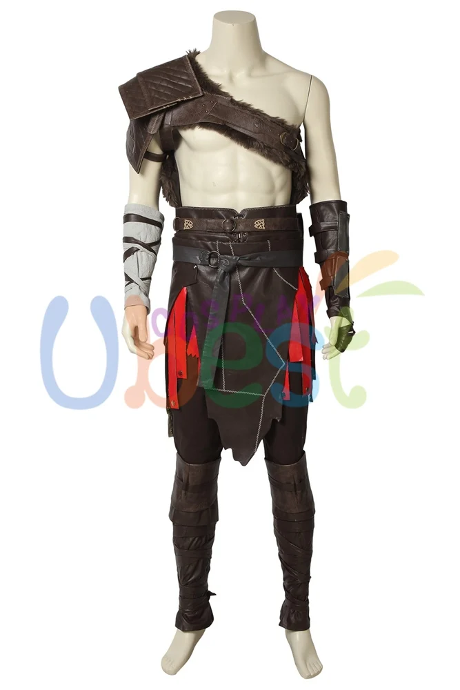 God of War 4 Kratos Spartan, карнавальный костюм, боевой костюм, костюмы на Хэллоуин для мужчин и взрослых
