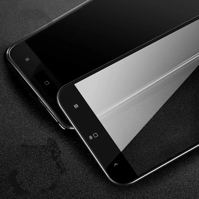 Защитное стекло для Xiaomi Redmi 4X пленка из углеродного волокна с мягкими изогнутыми