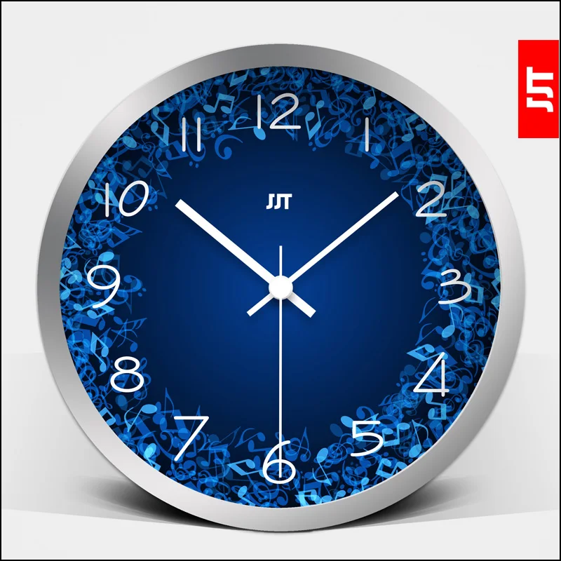 Светящиеся современные модные часы персонализированные настенные короткие