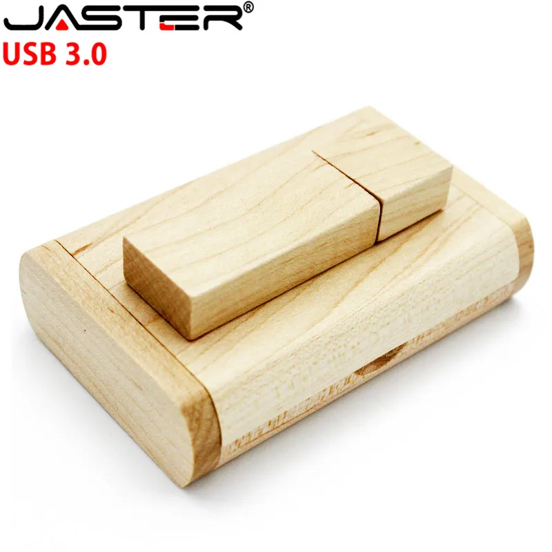 JATSER USB 3,0 деревянный usb+ коробка Флешка 4 ГБ 8 ГБ 16 ГБ 32 ГБ 64 ГБ usb флеш-накопитель Флешка карта памяти фотография свадебный подарок