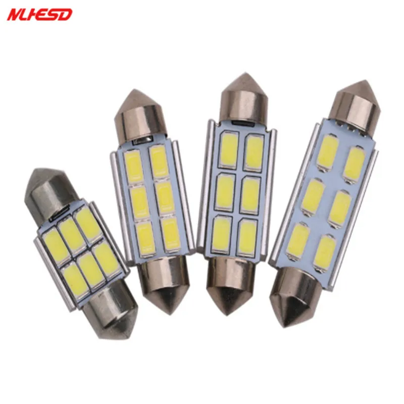 

1 Светодиодная гирлянда 31 мм C5W 36 мм, светодиодная CAN-шина 6SMD 39 мм 42 мм, светодиодная 9 SMD 5630, купольная лампа для салона автомобиля, лампа для но...