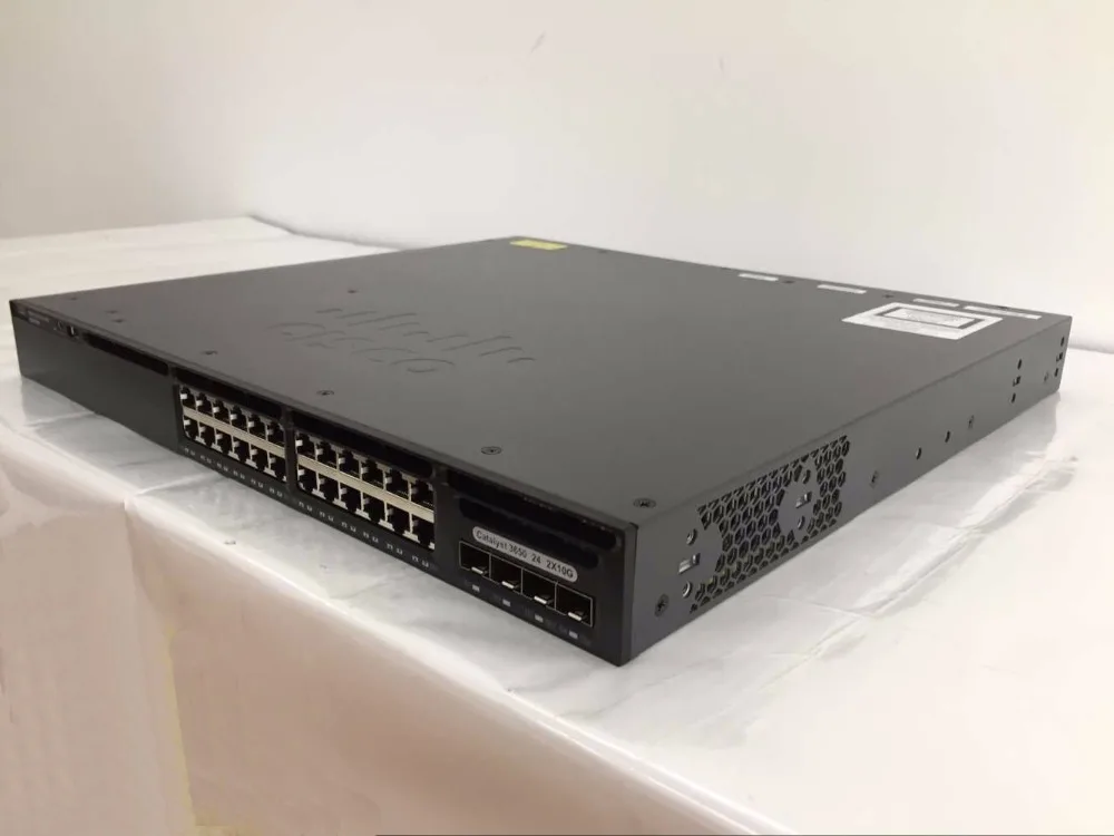 Коммутатор POE с 24 портами и WS-C3650-24PD-E гигабитный Ethernet коммутатор | Компьютеры офис