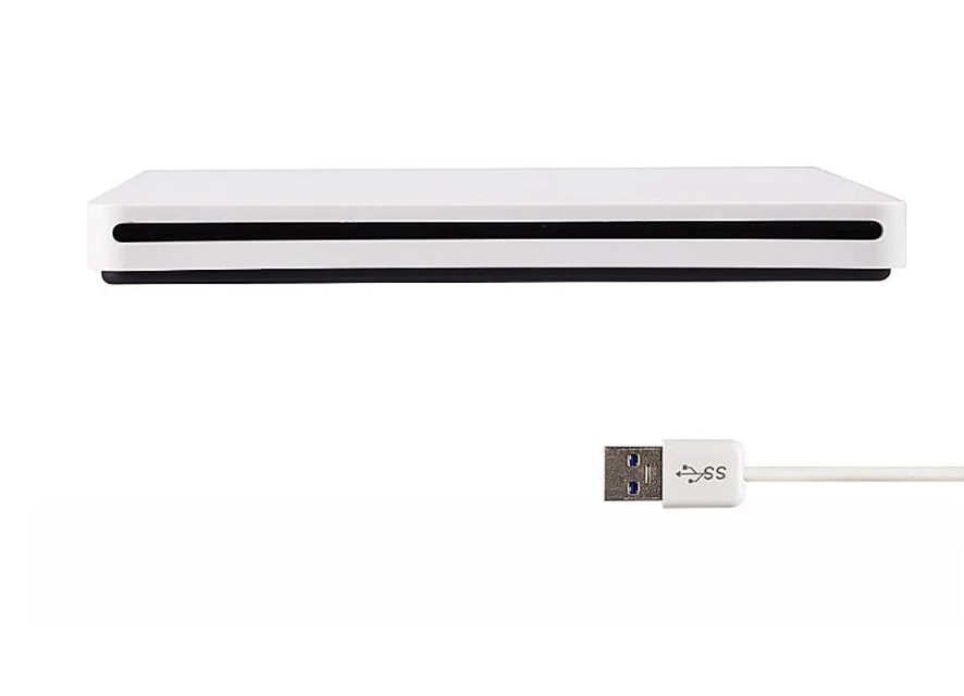 Жесткий пластиковый внешний корпус USB 3 0 SATA 9 5 мм для DVD/CD ROM чехол оптического