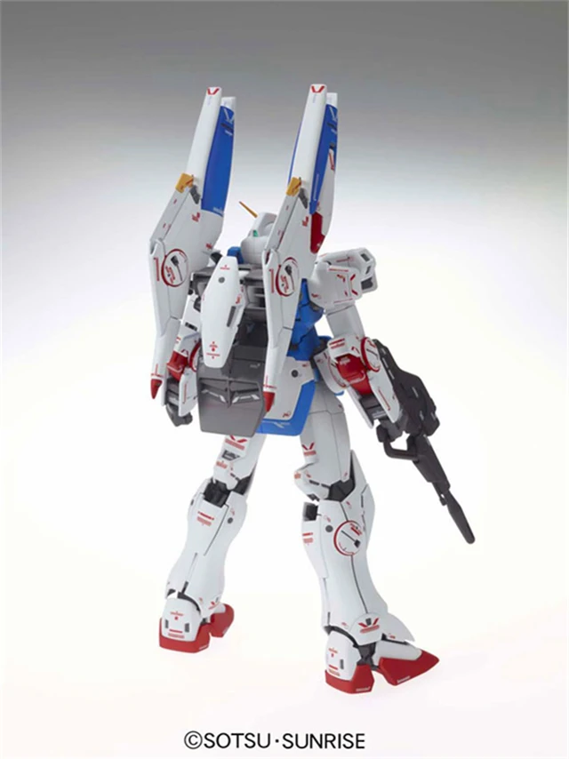 Bandai Gundam 1/100 мг V DASH GUNDAM VER. Мобильный костюм KA сборные модели наборы аниме фигурки