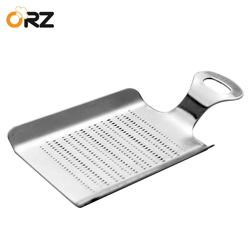 ORZ терка для фруктов и овощей из нержавеющей стали мясорубка специй лимонный