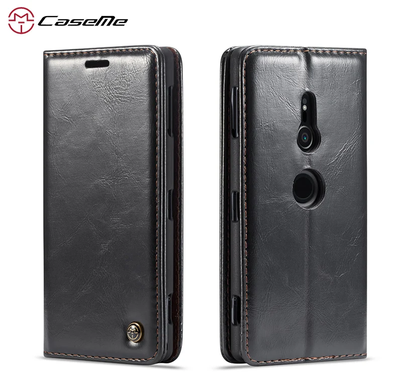 Оригинальный CaseMe бумажник чехол для sony Xperia XZ2 5 7 &quotс подставкой из искусственной