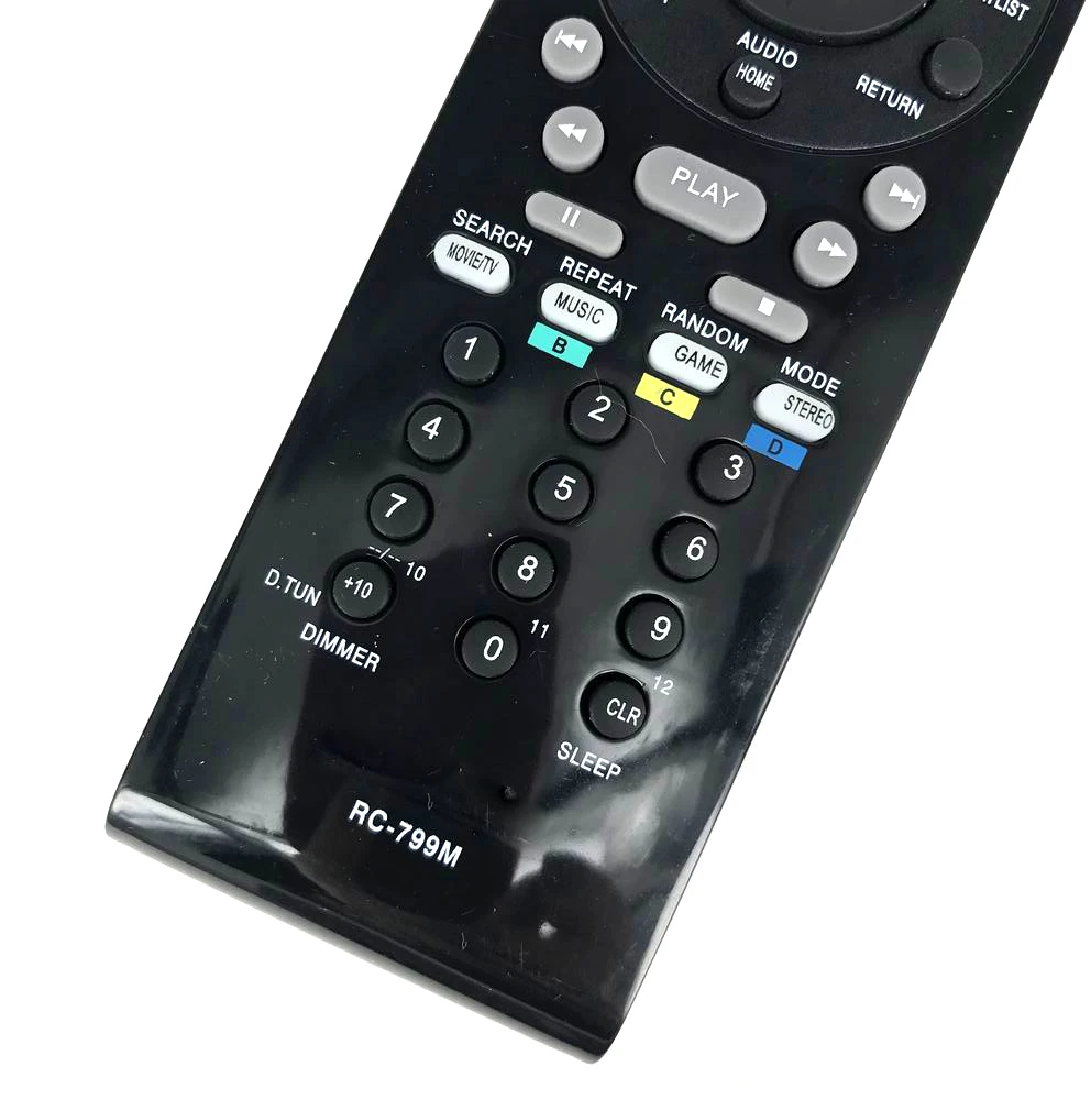 (10 PCS/lot) New  For ONKYO RC-799M Audio/Video Receiver Remote Control RC-834M HTS5400 HTR391 HTR558 HTR590 HTR591