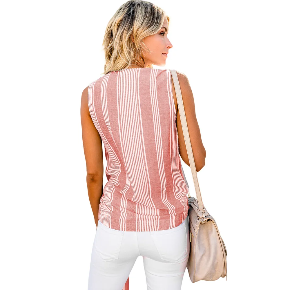 Фото Gia Wrap Tie Tank Sexy V Neckline Sleeveless Style in a Slim Fit Silhouette Gia Wrap Tie Tank Sexy V Neckline Sleeveless Style in a Slim Fit Silhouette