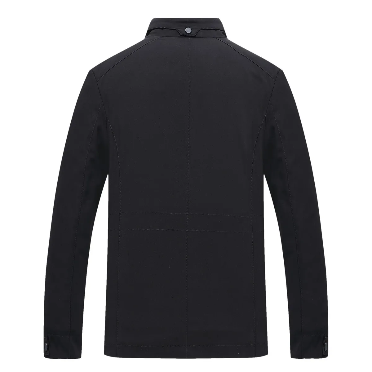 Куртка мужская с воротником-стойкой модная повседневная хлопковая на весну и