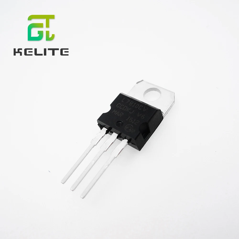 

100pcs L7810 LM7810 L7810CV Voltage Regulator 10V 1.5A