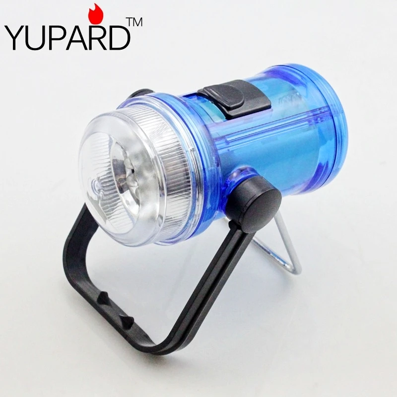 

YUPARD hot sale 7 LED Portable Camping Tent Lantern Fishing Light free shipping 4 AA battery outdoor sport flashlight