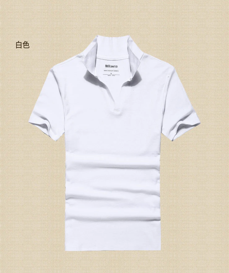 Бренд Для мужчин s Solid Polo Paul рубашка Masculina для Для мужчин модная мужская Повседневное отложным воротником Slim Fit Хлопок поло Для мужчин лето PL005