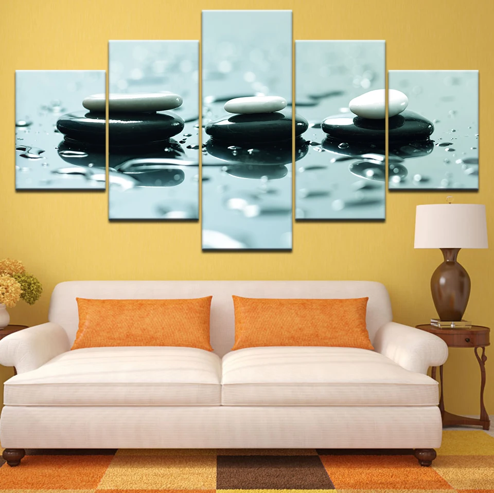 Настенное художественное изображение плакат для домашнего декора 5 панелей