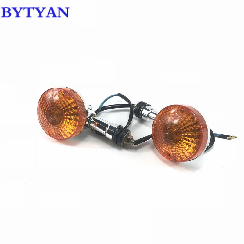 BYTYAN мотоцикл поворотные сигнальные огни индикаторная лампа янтарного цвета
