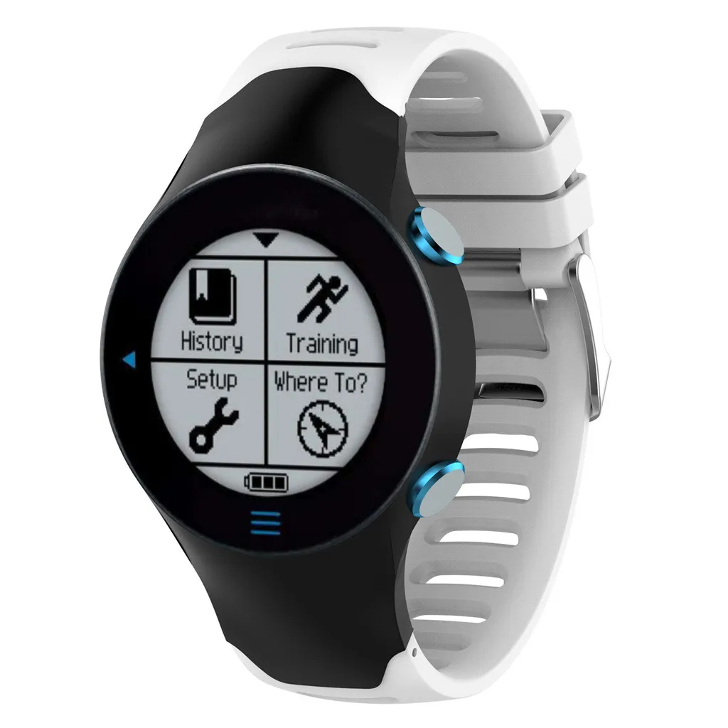 G Силиконовый ремешок для Garmin Forerunner 610, ремешок для часов, резиновый ремешок, 220 мм, спортивные браслеты, инструмент для работы, ремешок для часов - Цвет: G