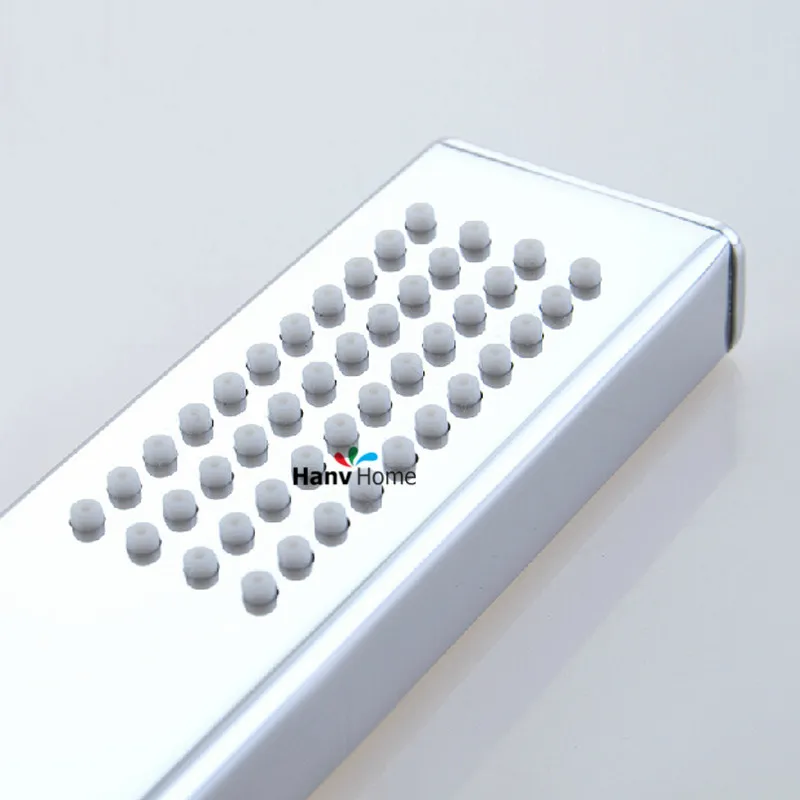 Хромированная латунная ручная Лейка для душа водосберегающий медный ручной