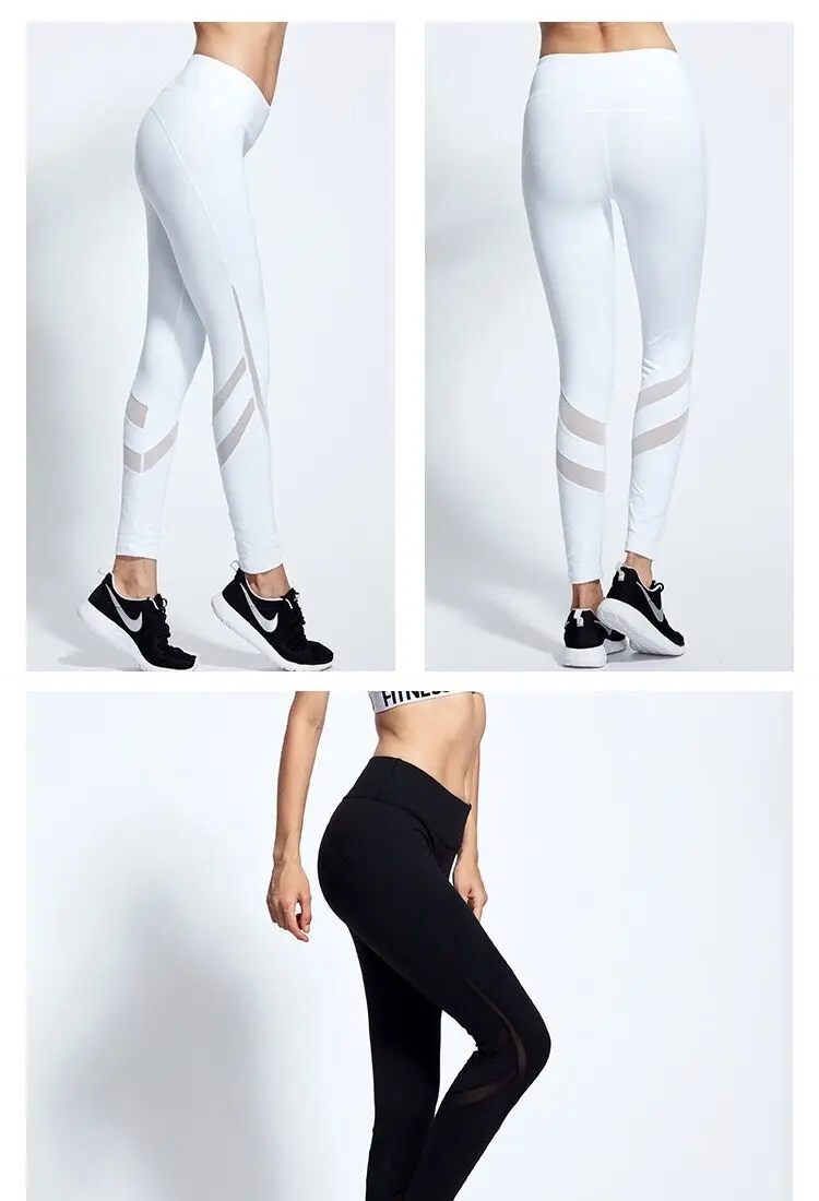 Running leggings sport pants women fitness gym clothing quick drying | Женская одежда