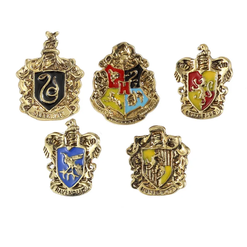 OHCOMICS Хари Поттер hp Hary Gryffindor/Хогвартс Школа Слизерин Металл Прохладный бейдж