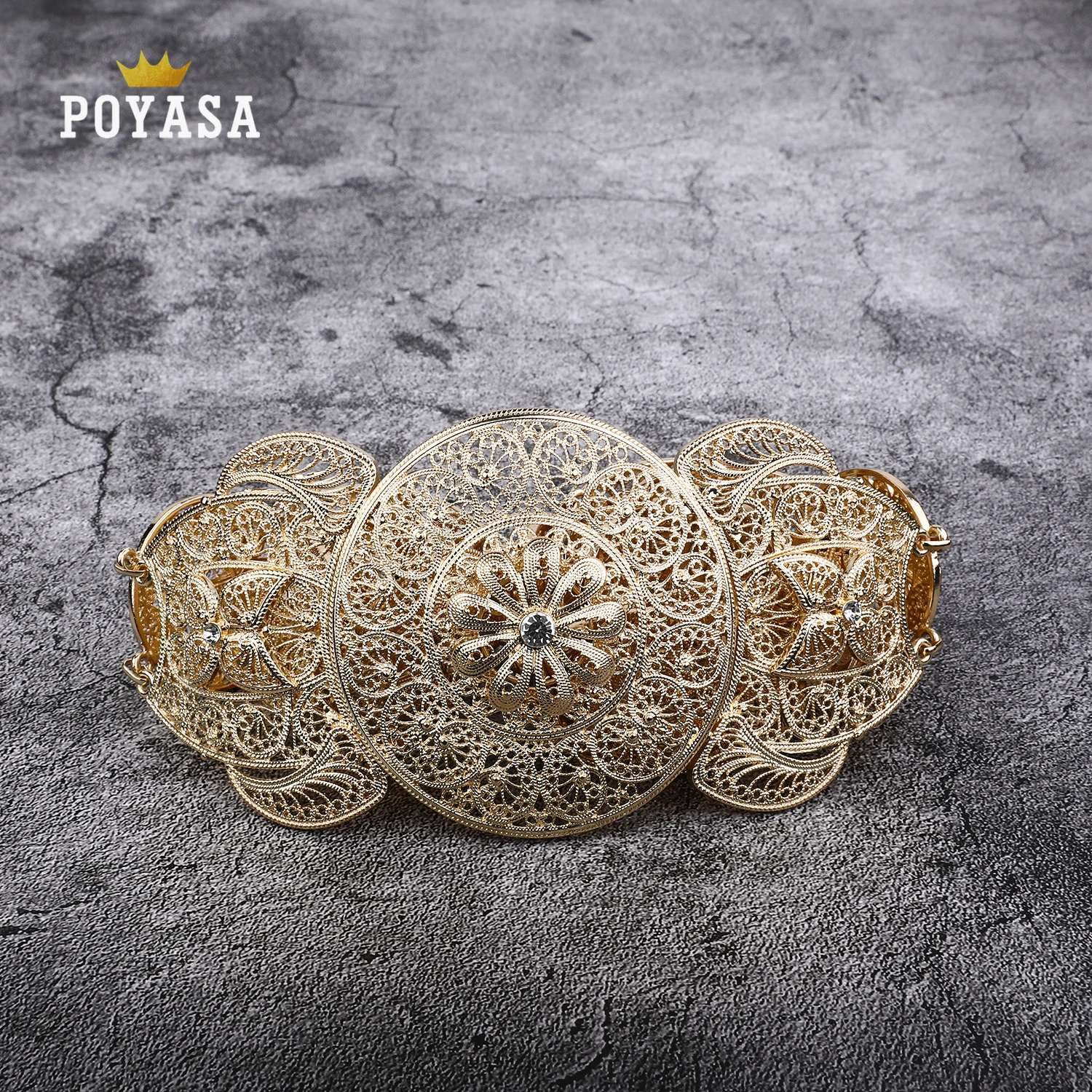 Ремень женский металлический с металлической цепочкой регулируемой длиной |