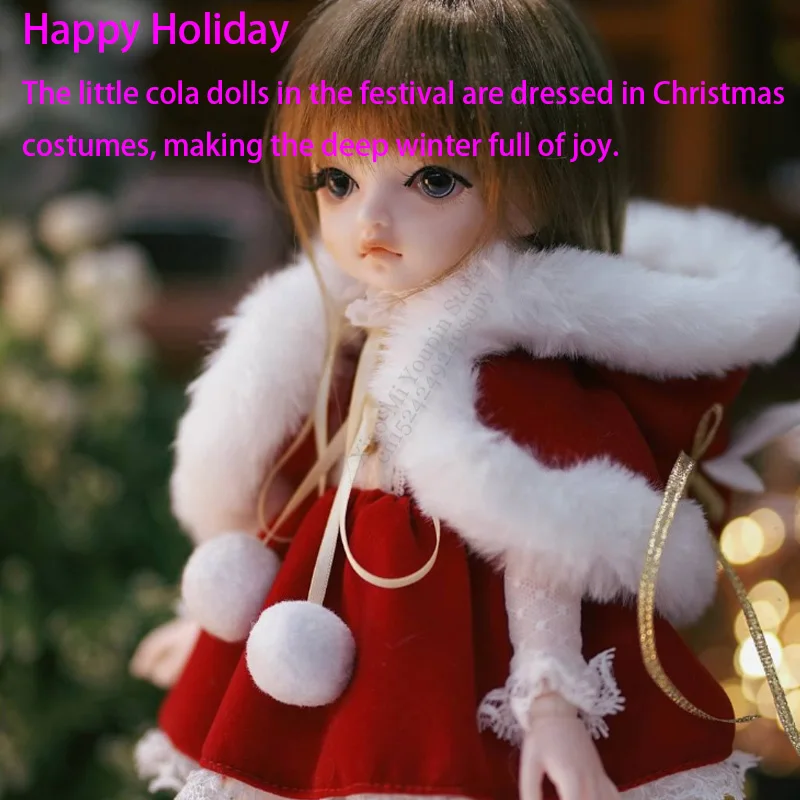 Xiaomi Mijia Little Cola моделирование Moe Ragdoll Joint Body Fashion BJD кукла 30 см Заводские куклы игрушки подарок для девочки